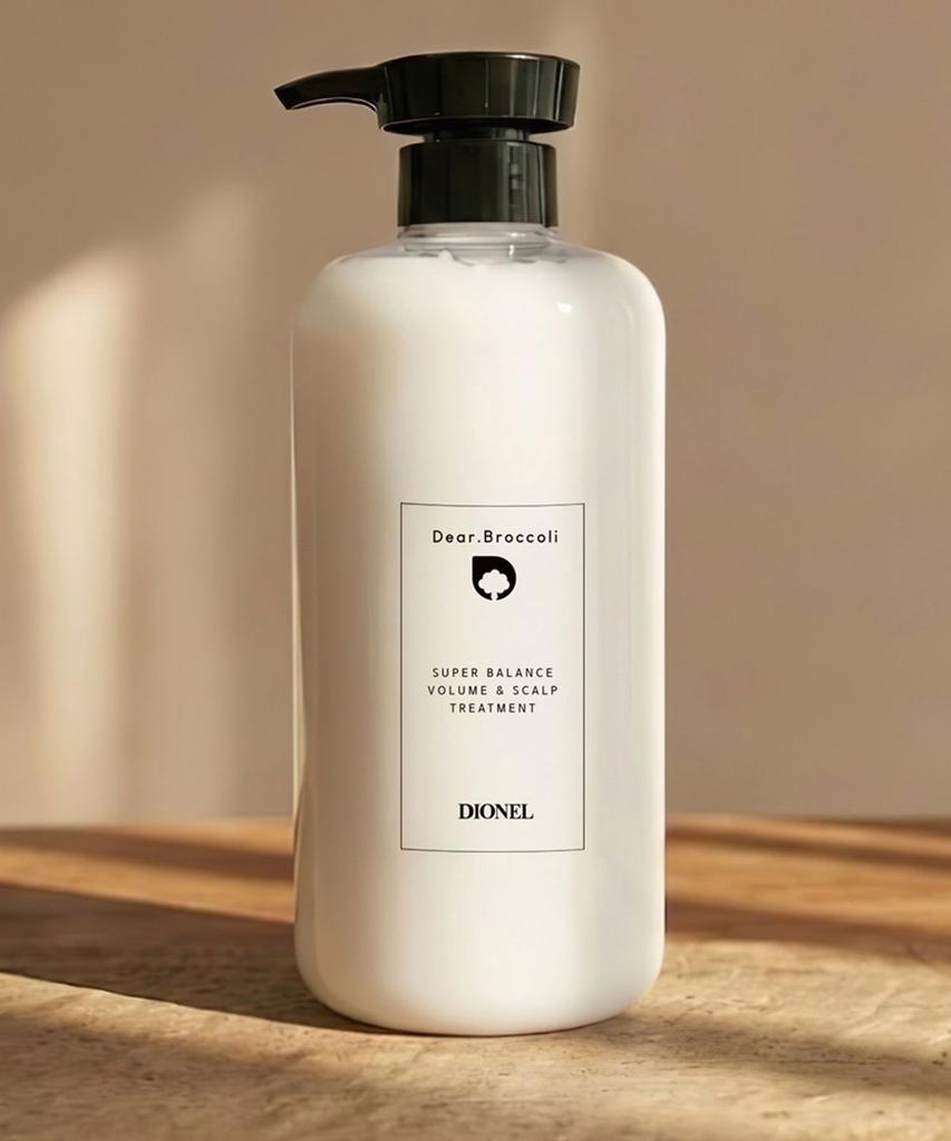 Dear Broccoli Super Balance Volume & Scalp Treatment 750ml (2 bottles)