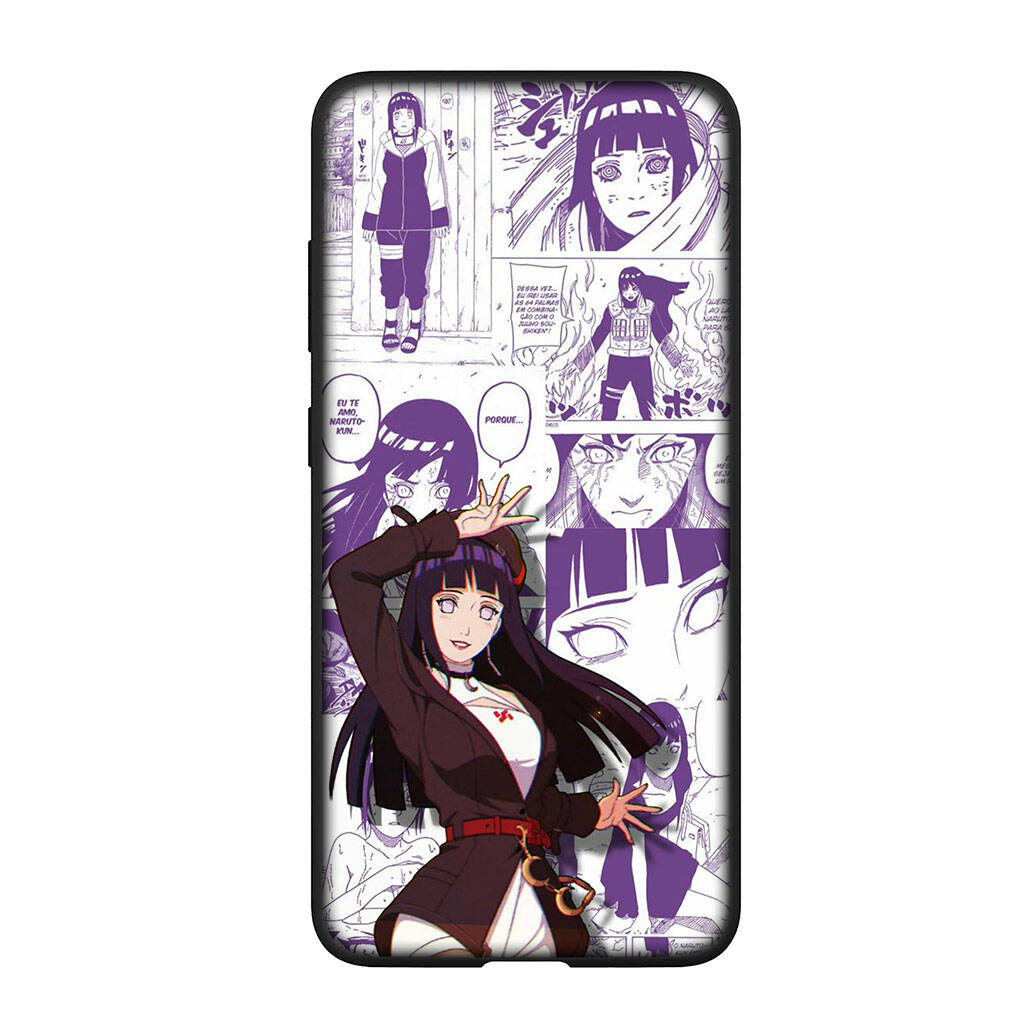 Для Motorola Moto Edge 70 60 50 G54 G86 G24 Samsung Galaxy S25 iPhone 17 16 15 Xiaomi Redmi Note 14 13 Pro Max Чехол для телефона Naruto Hinata Hyuga