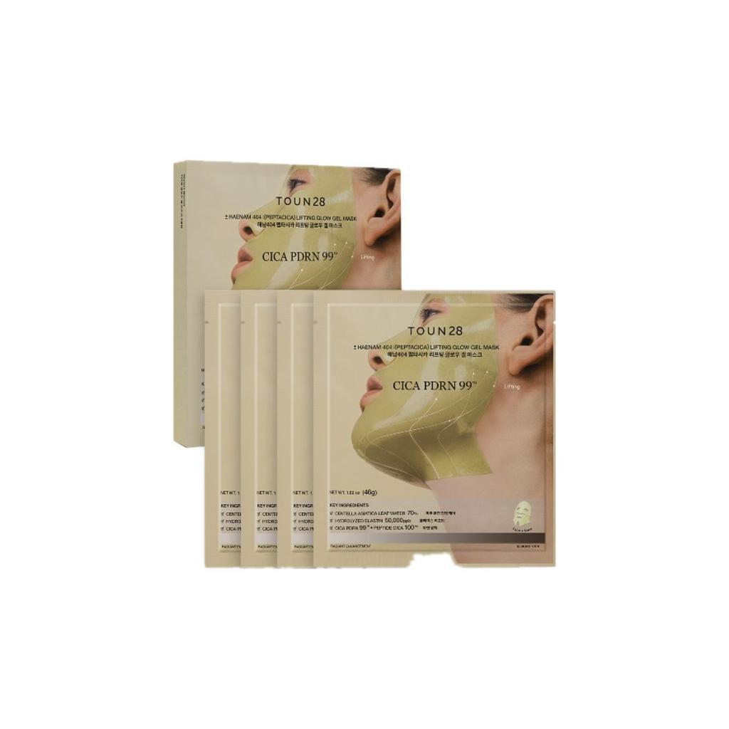 TOUN28 Pepta-Cica Lifting Glow Gel Mask x 4 Sheets