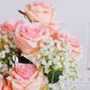 DIY Party Decoration Simulated Rose 5 Colors Small Rose New Wedding Fake Flowers  Home Decor