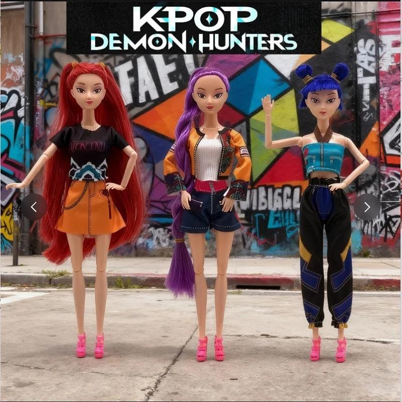 ### В наличии НОВЫЙ Аниме KPop Охотники на демонов Кукла Виниловая игрушка Персонаж виниловая маска Фигурка Подарок на день рождения Подарки для фан-клуба,.,