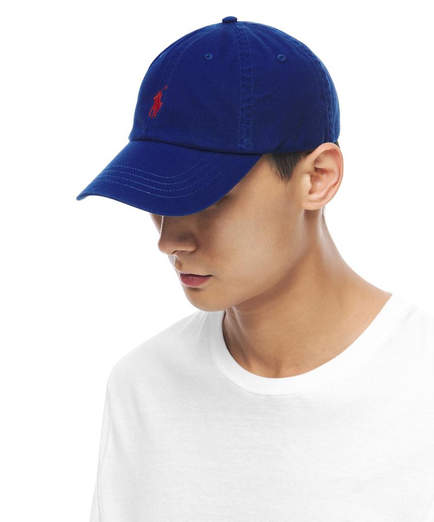 Кепка-бейсболка POLO RALPH LAUREN из хлопка Чино - Синяя
