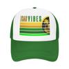 Jamerican Pride Flag American  Snapback Hat For Unisex Women Breathable Cooling Mesh Side Sun Hats Caps For Casual Headwear