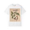 Vintage Botanical Caterpillar Butterfly Insect Illustration T-Shirt Floral Print