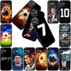 Чехол для телефона для Motorola Moto G86 G57 E14 E15 G14 G34 G35 G84 G24 A54 G15 Power E22 Корпус Чехол Футбол № 7 Футбол № 7 №7