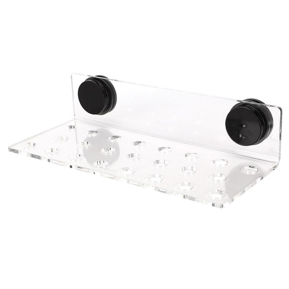 Aquarium Fish Tank Coral Rack Bracket Acrylic Strong Suction Coral Frag Rack Bracket 23 Hole