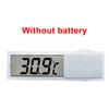 Portable 2 in 1 Car Digital LCD Clock/Temperature Display Electronic Clock Thermometer Car Digital Time Clock Car Accessory