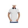Polo Polo Logo Color Block вышитая рубашка поло мужские топы белые 710823421-002