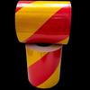 8inch*16FT Twill Reflective Tapes Left Right Waterproof Self Adhesive High Visibility Safety Warning Reflector Sticker For Truck