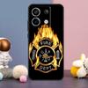 Пожарный Пожар Пожарный Чехол Для Xiaomi Redmi Note 13 9 10 11 12 14 15 Pro Plus Redmi 15 15C 14C 10C 12C 13C Обложка