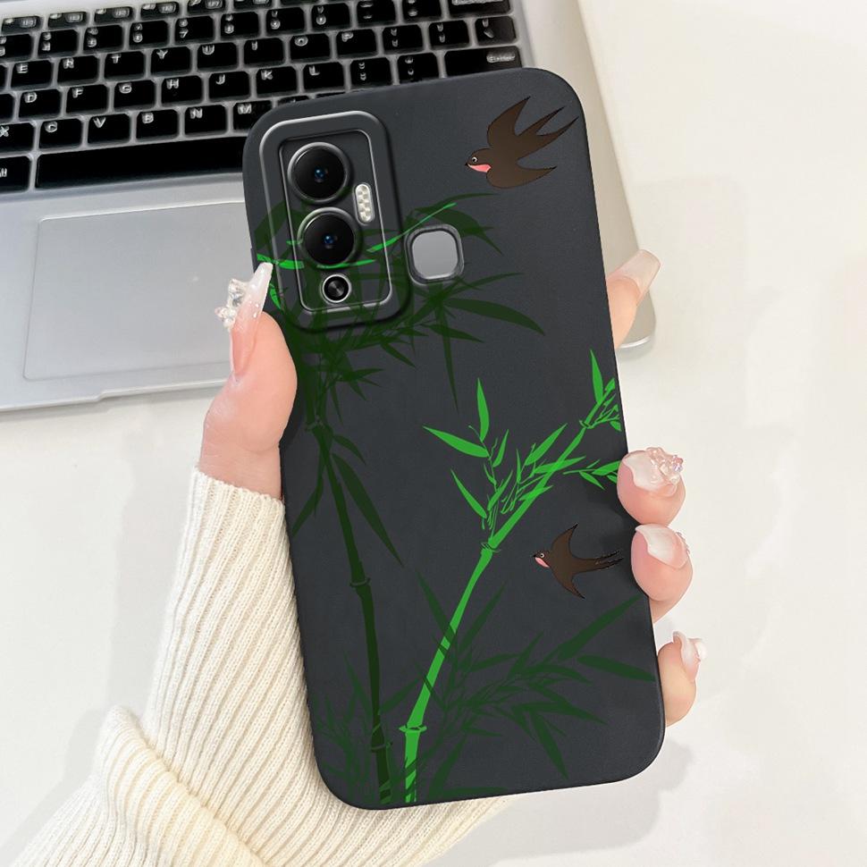 Чехол для Infinix Hot 12 Play Милый Расписной Панда Мягкий Силиконовый Чехол для Телефона Для Infinix Hot 12 Hot12 Play Fundas Capa Сумки