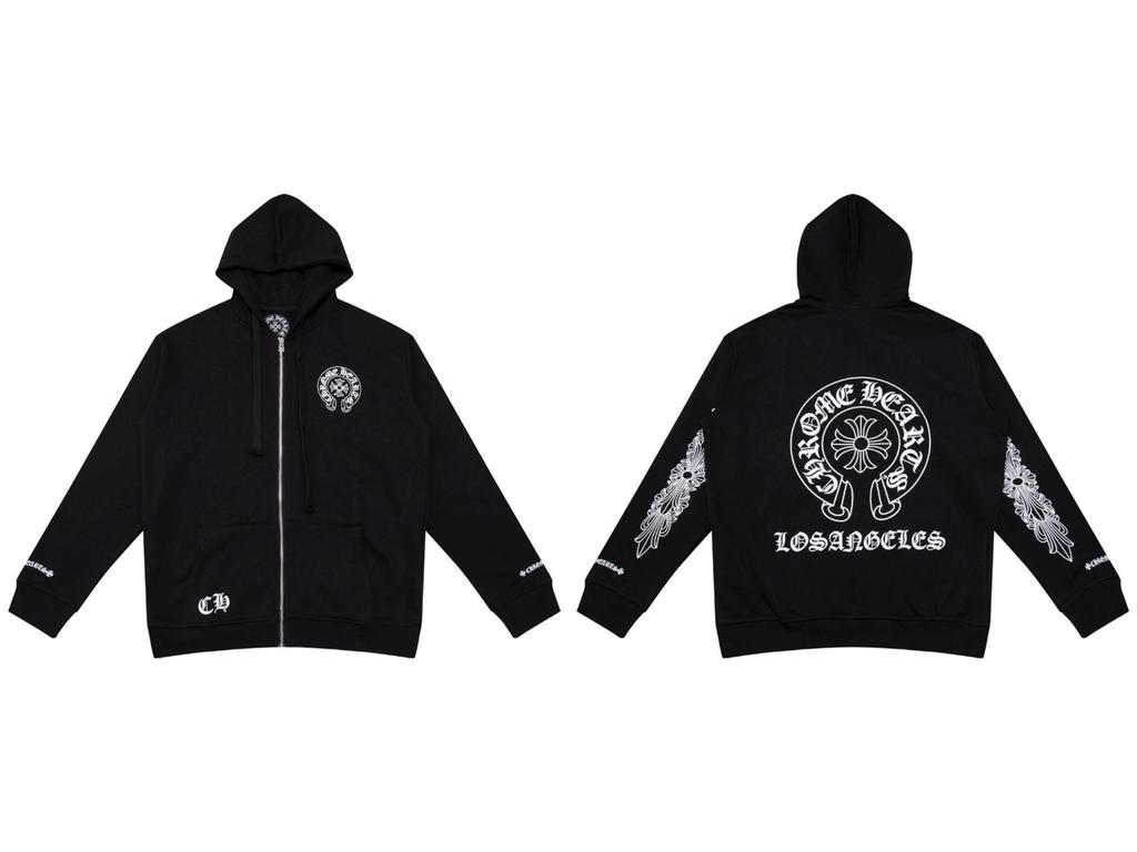 Худи с вышивкой Крест Подкова для мужчин и женщин - Осенняя одежда