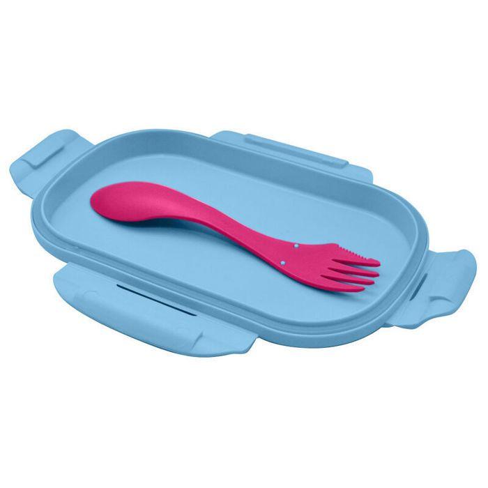 Lunch box et couverts - KIDS LICENSING - Disney Minnie - Rose - Enfant - Rectangulaire