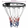 Basketball Hoop Black 39 cm Steel