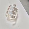 Fashionable Industrial Wind Winding Simple Geometric Fashion Fashion Ring
