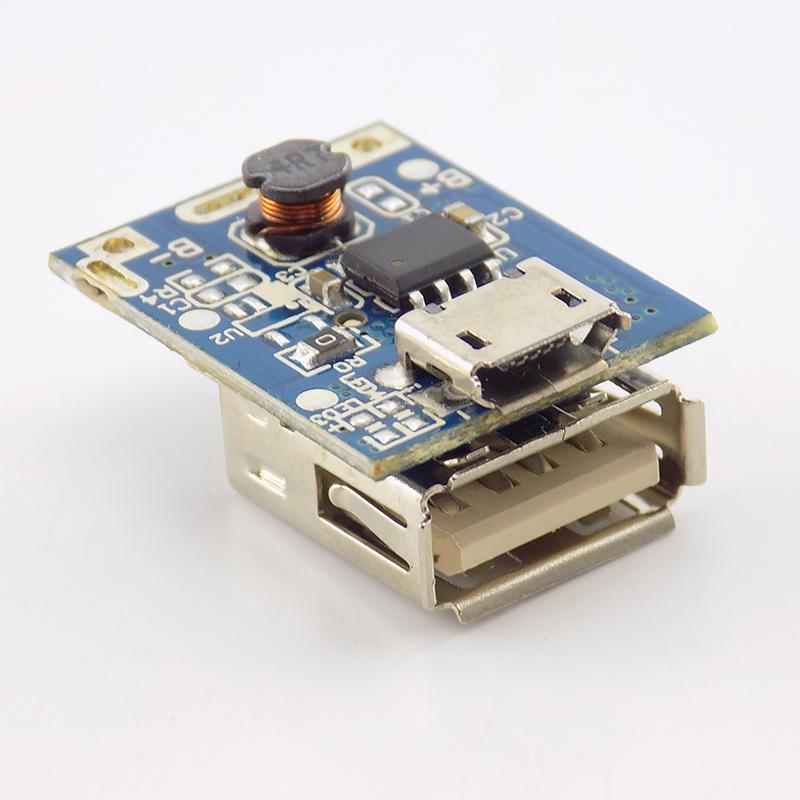 5V 1A Boost Step Up Power Module Lithium LiPo Battery Charging Protection Board USB for DIY Charger Program