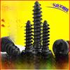 Black Cross Pan Head Self-Tapping Screws M2 M3 M4 M5