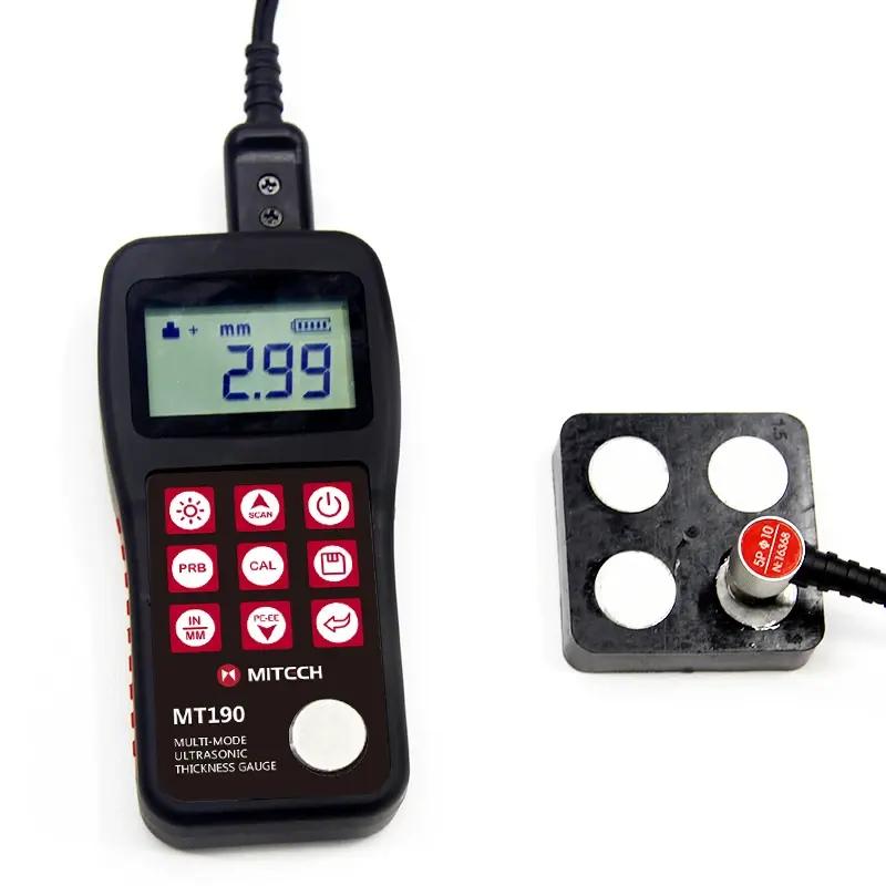 High Precision Portable Ultrasonic Thickness Gauge MT160/MT180/MT190/MT200/MT600 0.65-600mm Range for Metal Ceramic GlassPlastic