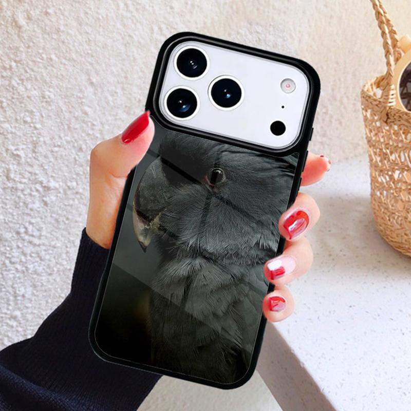 Чехол для телефона с изображением красочного попугая Ара для iPhone 17 Air 16 15 14 13 12 11 Pro Max Plus