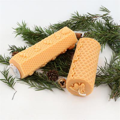 3D Сотовый Цилиндр Дом для Пчел Свеча Силиконовая Форма Сделай Сам Ручная Работа Изготовление Ароматного Мыла Смола Форма для Выпечки Семейное Настольное Украшение