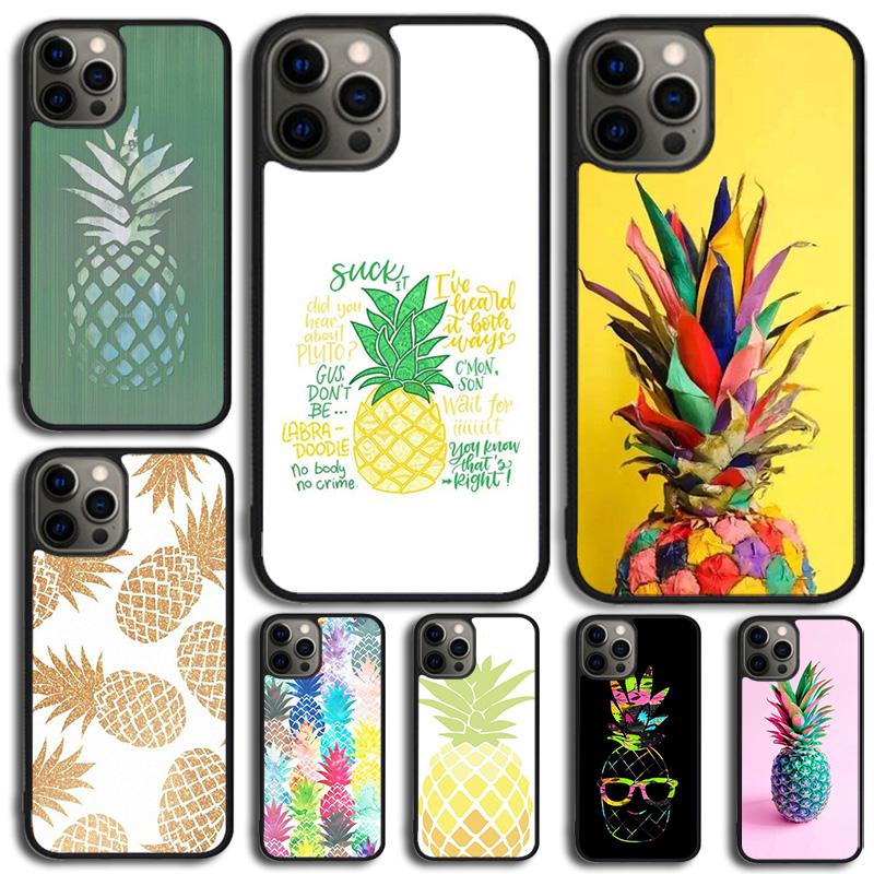 Pineapple Summer Phone Case For Samsung Galaxy S10 S22 S23 S24 Note 10 20 Lite S20 Plus S21 Ultra Back Cover