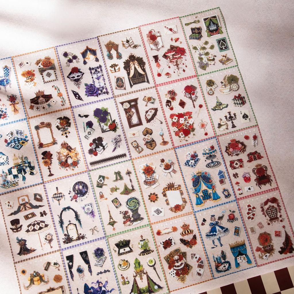 50pcs/lot Kawaii Scrapbook Sticker fairyland Scrapbooking Supplies Planner Decorative Stationery Sticker