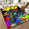Doctor Valentino Rossi Area Rug Perfect For Bedrooms Kitchen Dining Room Outdoor Antislip Carpet Decorate Offices Gift For Festivals