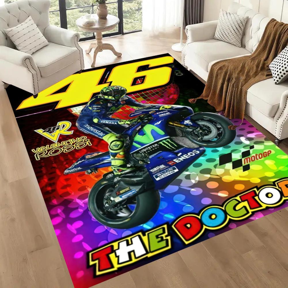 Doctor Valentino Rossi Area Rug Perfect For Bedrooms Kitchen Dining Room Outdoor Antislip Carpet Decorate Offices Gift For Festivals