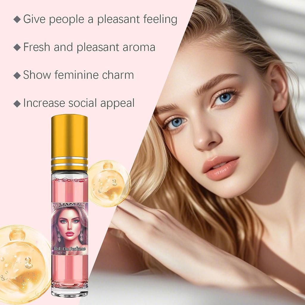 Женские парфюмы-роллер, стойкие духи, натуральные и свежие, излучающие очарование и элегантность, удобные духи для свиданий(10мл)