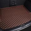 PU Leather Custom Car Trunk Mats for Suzuki Swift JiMny GRAND VITARA Interior Details Car Accessories Carpet All Models