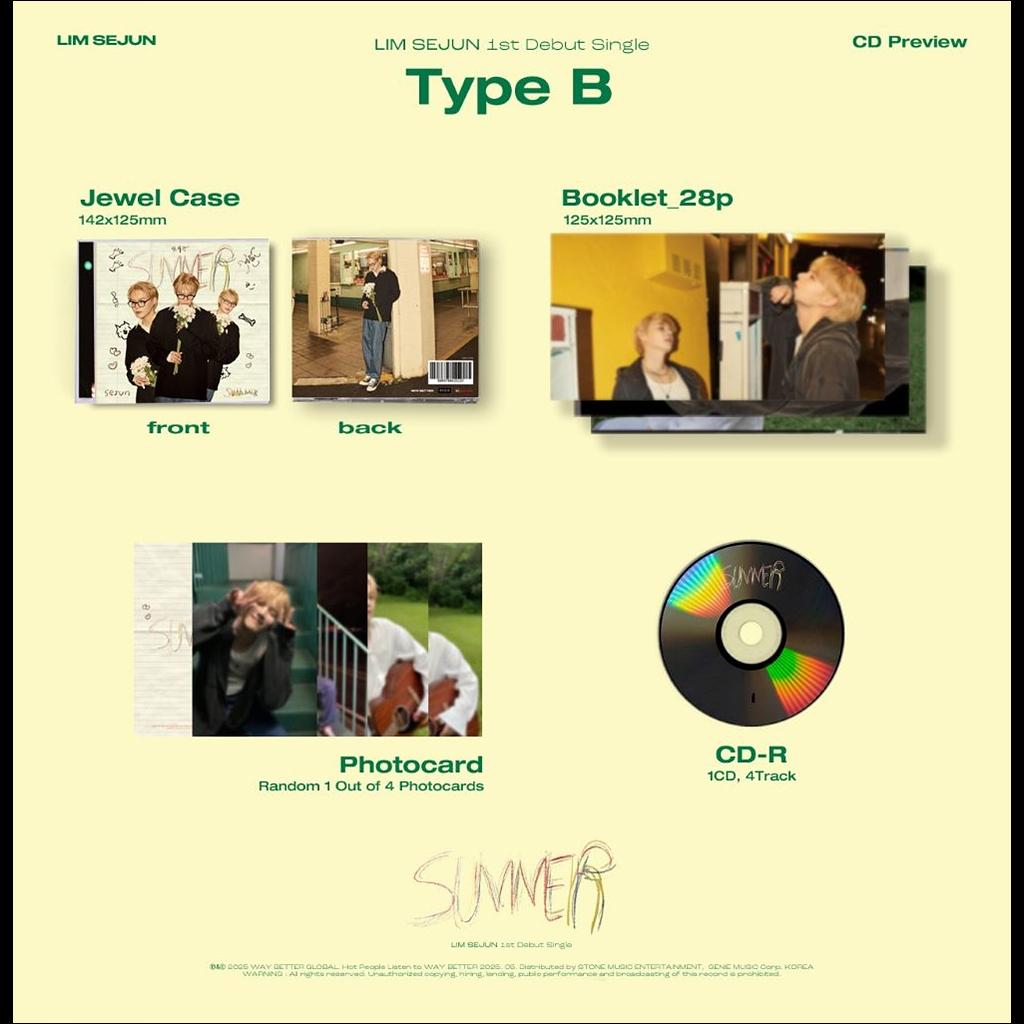 ЛИМ СЕДЖУН - Ты мое лето 1-й дебютный сингл