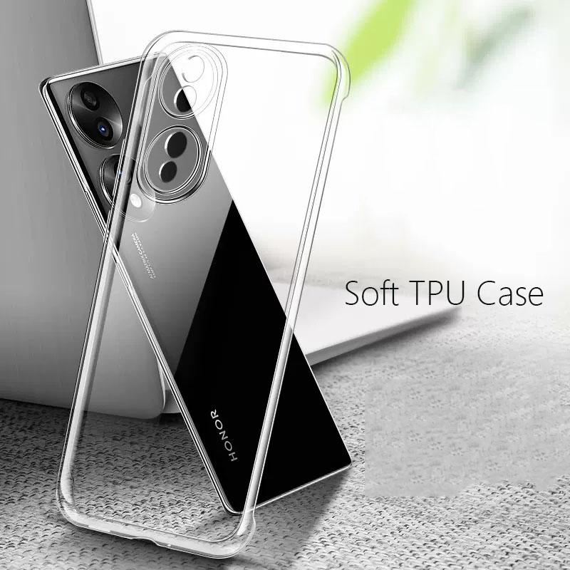 Безрамочный Тонкий Матовый Жесткий Задний Чехол-Накладка Skin На Для Honor 70 Pro Plus Honor70 Pro Plus G Ударопрочный Fundas Coque