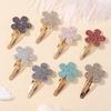 16Pcs Geometric  Hair Clip Glitter DropletColorful Gradient  Girls Children Bangs BB Alloy Hairpins Headclips Hair Accessories
