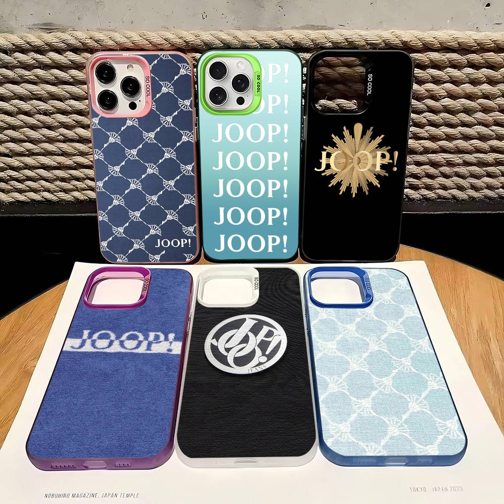 Модный бренд J-Joop Чехол для телефона для IPhone 17 16 15 14 13 12 11 Pro Max Plus Pro Цветной корпус