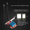 TXB111 Карта-адаптер PCIe 1X на M.2 NGFF E-key Поддержка Bluetooth-совместимой карты расширения