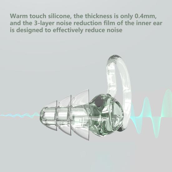 1 комплект берушей 3 слоя звукоизоляции силиконовые беруши для плавания и подводного плавания с коробкой для хранения для вечеринки у бассейна