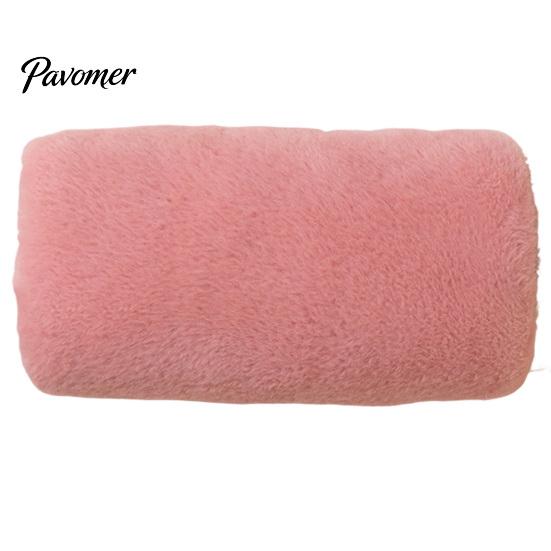 Soft Hand Pillow Solid Color Plush Pillow, Winter Stuffed Warming Muff, Thickened Cold Weather Fuzzy Cushion for Children, Adults