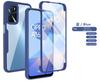 Противоударная задняя крышка 360 Full Clear для Oppo A16 A16s A54s Чехол Защита экрана и камеры Чехлы для телефона для OppoA16 A 54s Funda