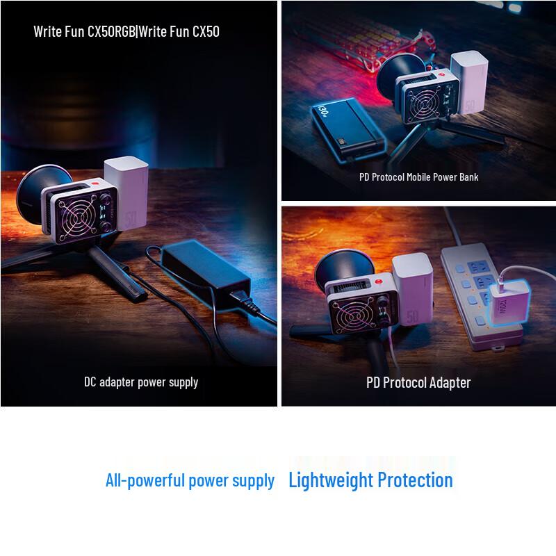Zhiyun CX50RGB 50 Вт Полноцветный RGB Ручной Светодиодный Заполняющий Свет