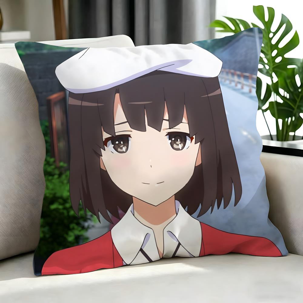 anime Saekano Cushion Cover Cushion Cover Set Pcs x x x Pillowcase Decorative Sofa Home Decor