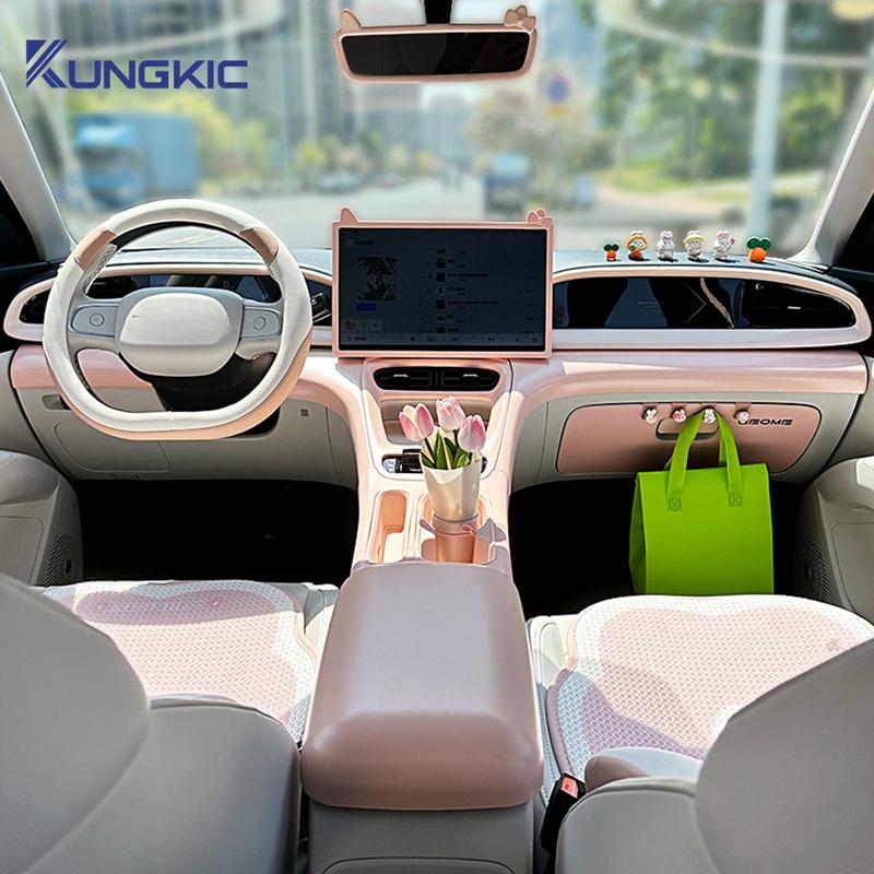 Силикон для Geely EX2 2025 2026 Беспроводная зарядка Защитная подставка Нескользящая для хранения и организации в салоне Автомобильные аксессуары