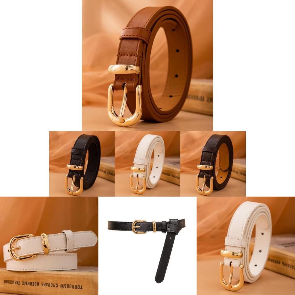 Элегантный ПУ Модный Женский Ремень Для Стильных Нарядов И Платьев Классических Цветов