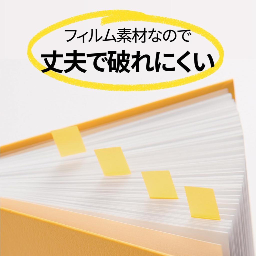 Пленка самоклеящаяся прозрачная 44 x 10 мм 20 листов 6 цветов 20 блоков 6832M Наклейки для индексов Post-it