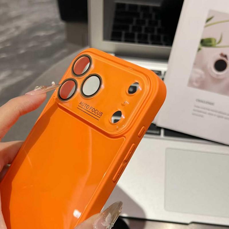 Slim Clear View PC Hard Case With Glass Back IPhone 14 15 16 17 Pro Max Minimalist Design