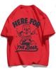 Fashionable Summer Unisexs Fun Can Print Comfortable And Breathable Round TShirt Outdoor Street Casual Top