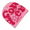 Fashion Letter Beanie Hat for Women Men Comfortable Knit Hat PullOver Cap Girls Y2K Skull Cap Sport Hat Adult Headdress