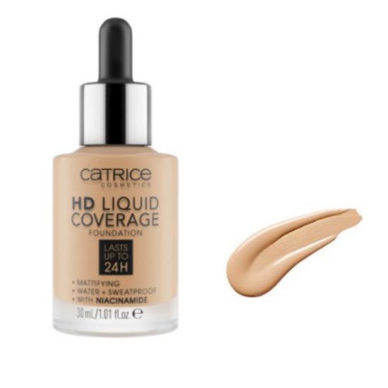 A0607 Тональная основа Catrice HD Liquid Coverage 30 мл