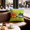 Cartoon Anpanman Cushion Cover Decorative Cushions Covers Cover Sofa 50X50 Pillow 4 Piece 45X45 40X40 Pillowcase
