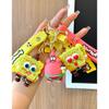 Cute And Durable Spongebob Squarepants Keychain Gift For Cartoon Lovers