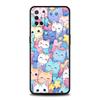 Phone Case For Oneplus 13R 13 12 10T 11 R10 Nord N100 N200 N10 9 9R CE 2 3 Z Pro Lite 5G Soft TPU Cover Colorful Cat Design Bags